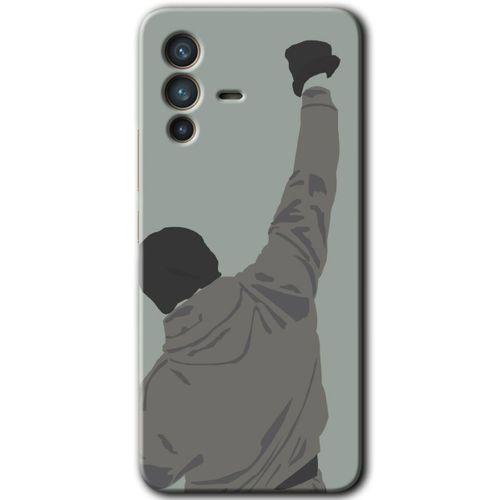 Vivo V23 5G HD Baskılı Kılıf + 9D Tam Ekran Koruyucu - Artwork Wide