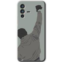 Vivo V23 5G HD Baskılı Kılıf + 9D Tam Ekran Koruyucu - Artwork Wide