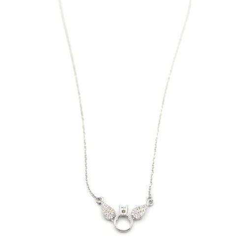 Melek Tektaş Kolye - Gümüş