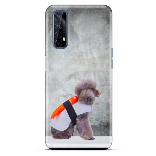 Oppo Realme 7 Kılıf Köpek Kıyafetleri (39) Liquid Crystal Kılıf China Sushi Yağmurluk