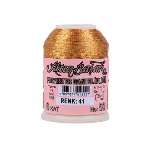 3 Adet Altınbaşak Oya ve Dantel İpi 20 gr - Royaleks - No: 041