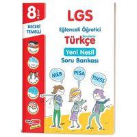 8. Sınıf LGS Türkçe Yeni Nesil Soru Bankası Dikkat Atölyesi Yayınları