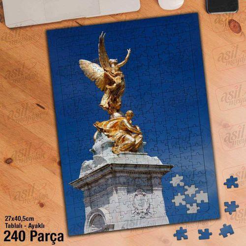 Asil Hobi - Victoria Anıtı - Heykel - İngiltere - Yapboz - Ayak Destekli 240 Parça Puzzle