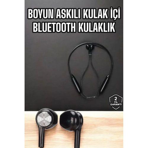 Kablolu Boyun Askılı Dijital Göstergeli Bluetooth Kulaklığı 60 Saat