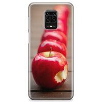 Xiaomi Redmi Note 9s Kılıf Isırılmış Elma Arka Kapak Koruma Desenli Full Koruyucu