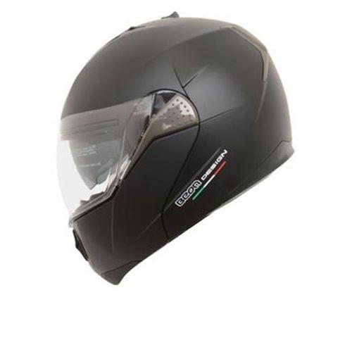 SEVGENT Kask Çene Açılır Vizörlü B-700 - Beon Parlak Siyah Xl Beden