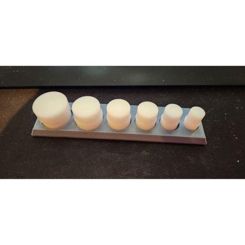 Para Yüzükleri Yapmak için Derlin Piston Seti Alet Tutucu (Bu ürün Sadece Plastik parçadır - Almadan Önce Soru Sorabilirsiniz)