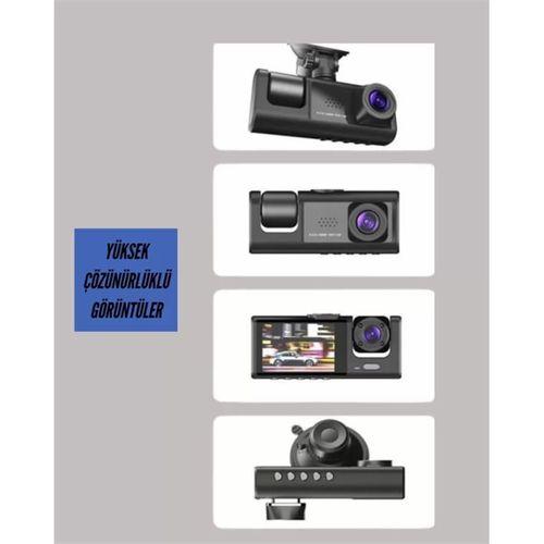 Ta-01 2.0 İnç Ekranlı 3 Kanallı Araç Kamerası