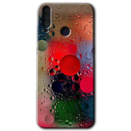 GM 10 Kılıf HD Desen Baskılı Arka Kapak - Wet Bubbles + Kırılmaz Cam