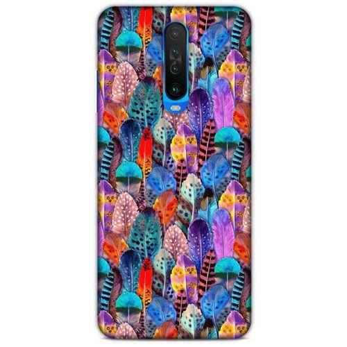 Xiaomi Redmi K30 Kılıf Desenli Özel Seri Tüyler (39) Liquid Crystal Kılıf