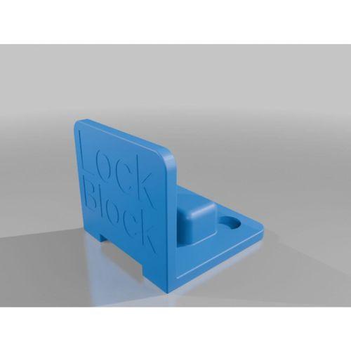 Kapı Kilidi Blok 3D Baskı (Bu ürün Sadece Plastik parçadır - Almadan Önce Soru Sorabilirsiniz)