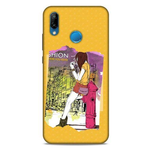 Sokak Modası 58 Huawei P20 Lite Kılıf Desenli Silikon