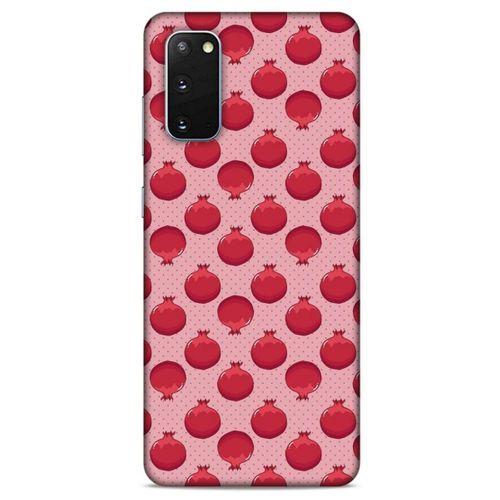 Frutix Nar 01 Samsung Galaxy S20 Kılıf Desenli Silikon
