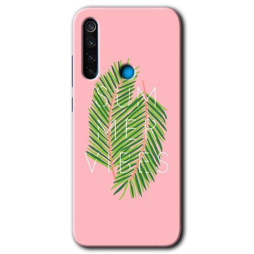 Xiaomi Redmi Note 8T Kılıf HD Desen Baskılı Arka Kapak + Temperli Cam - Summer Vibes