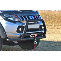 Mitsubishi L200 Uyumlu Ön Tampon Koruma Demiri Siyah 2007-2021 Pst15 Parça