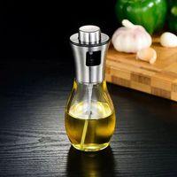Paslanmaz Çelik Başlıklı Cam Spray Yağdanlık
