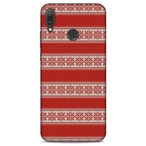 Kazak (7) Desenli Silikon Kapak Huawei Y9 2019 Kılıf