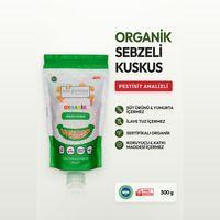 Organik Sebzeli Kuskus 300gr (İlave Tuzsuz) (Vegan)