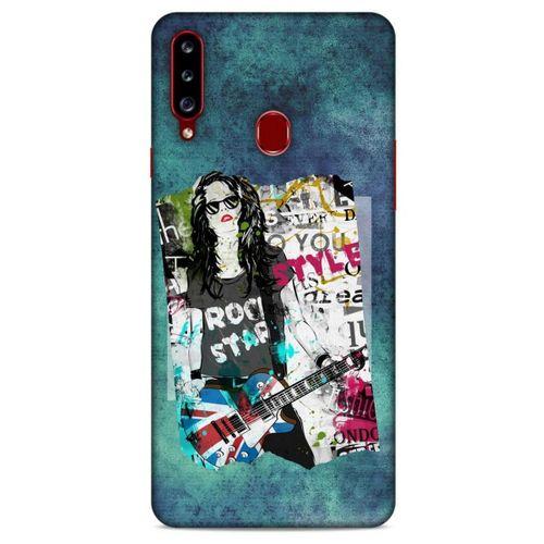 Sokak Modası 42 Samsung Galaxy A20s Kılıf Desenli Silikon