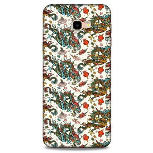 Samsung Galaxy J4 Plus Kılıf Dragons (20) Koruyucu Kılıf Ejderha Japon