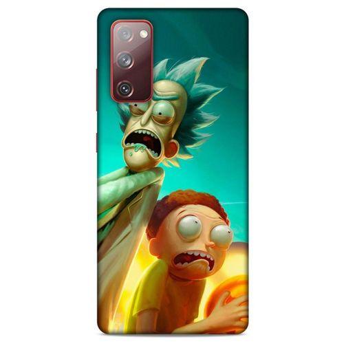 Samsung Galaxy S20 Fe Uyumlu Kılıf Rick And Morty (24) Darbe Emici Kılıf Frank Palicky