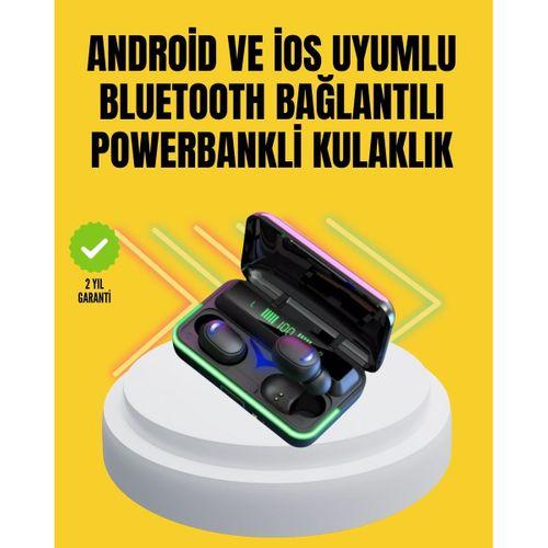 E10 Powerbanklı Bluetooth Kulaklık Oyun Modu Ve Şık Tasarım