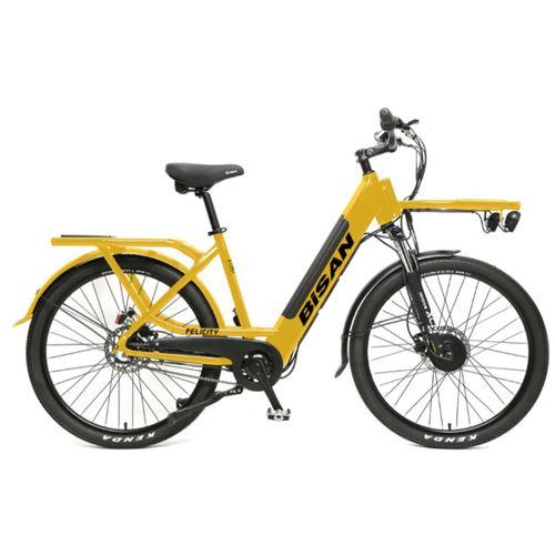Bisan Felicity - 24 Elektrikli Bisiklet Cat Sarı 50 cm