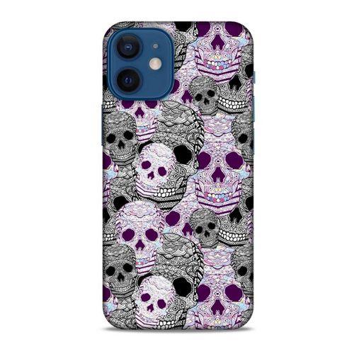 Apple iPhone 12 Mini Uyumlu Kılıf Pembe Delisi (38) Neo Hybrid Kılıf Skeleton