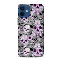 Apple iPhone 12 Mini Uyumlu Kılıf Pembe Delisi (38) Neo Hybrid Kılıf Skeleton