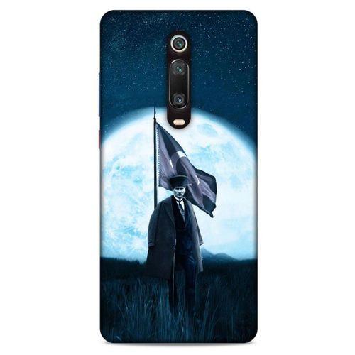 Xiaomi Redmi K20 Pro Kılıf Atatürk (45) Liquid Air Kılıf Ay Işığı