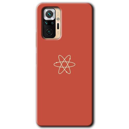 Xiaomi Redmi Note 10 Pro Kılıf Baskılı Arka Kapak - Atom +Tam Ekran Koruyucu