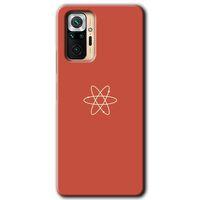 Xiaomi Redmi Note 10 Pro Kılıf Baskılı Arka Kapak - Atom +Tam Ekran Koruyucu