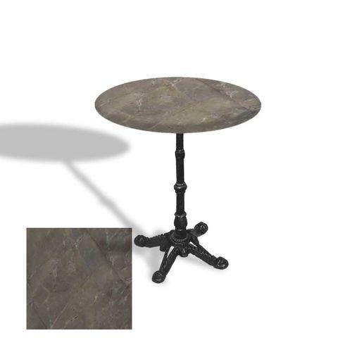 Dockers Çipa 1002 Döküm Ayak Yuvarlak Masa Çap 90cm - (Werzalit, Wermodin ve Allzalit Tabla) - Halong