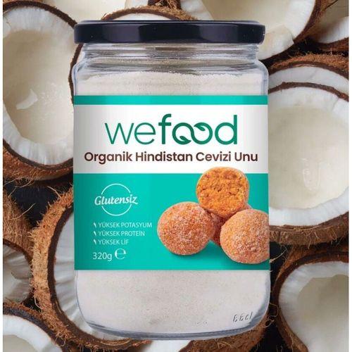 Wefood Organik Hindistan Cevizi Unu 320 Gr