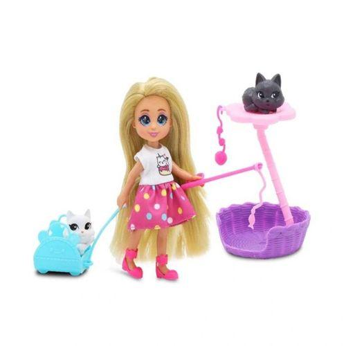 81125 MİNİ BEBEK VE KEDİ SETİ