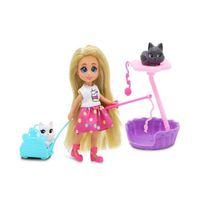 81125 MİNİ BEBEK VE KEDİ SETİ