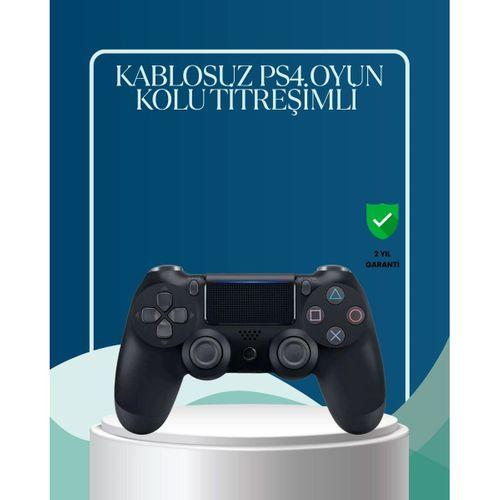 Kablosuz Ps4 Oyun Kolu Çift Motor Titreşimli Uzun Bataryalı