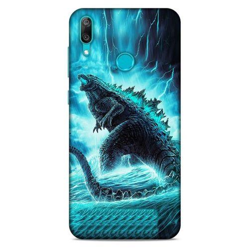 Huawei Y7 2019 Kılıf Dragons (39) Liquid Crystal Kılıf Ejderhalar