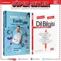 Yediiklim Yayınları 2026 KPSS Tarih Atölye Video Ders Notları ve AKM Dil Bilgisi Soru Bankası Seti 2 Kitap