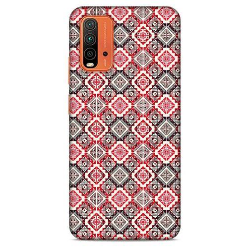 Lopard Xiaomi Redmi Note 9 4g Uyumlu Kılıf Ethnic Culture (89) Liquid Crystal Kılıf