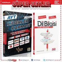 Liderler Karması AYT Türk Dili ve Edebiyatı Sosyal Bilimler 1 8 Yayın 8 Deneme ve AKM Dil Bilgisi Soru Bankası Seti 2 Kitap