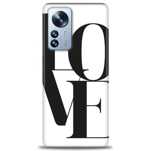Xiaomi Mi 13 Kılıf HD Baskılı Kılıf - Love + Tam Ekran Koruyucu