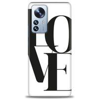 Xiaomi Mi 13 Kılıf HD Baskılı Kılıf - Love + Tam Ekran Koruyucu