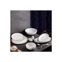 Aryıldız AR34003 Bone Porselen 54 Parça Yemek Takımı Platin