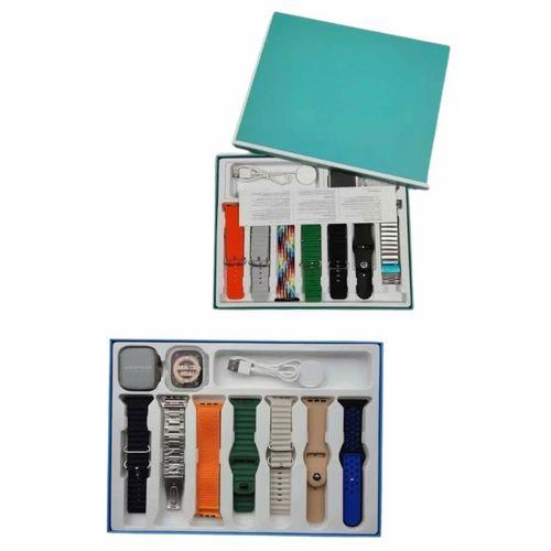 7 Kordonlu Unisex Akıllı Saat Çoklu Kordon Seçeneği Amoled Ekran