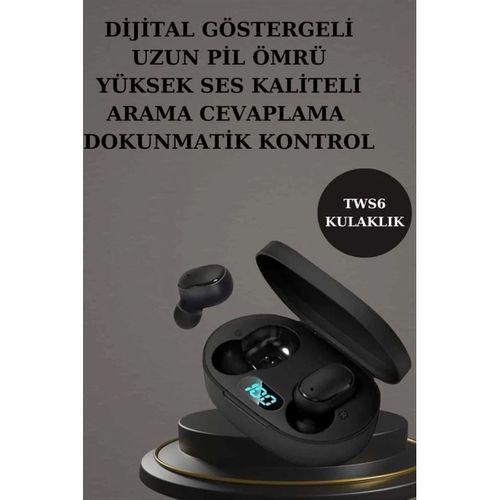 Nabız Ölçer Hediye Bileklikli Akıllı Saat Ve Dijital Göstergeli Bluetooth Kulaklık Çoklu Şarj Girişi