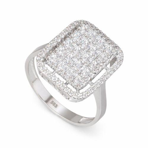 14 Ayar Altın Baget Yüzük HSM10127