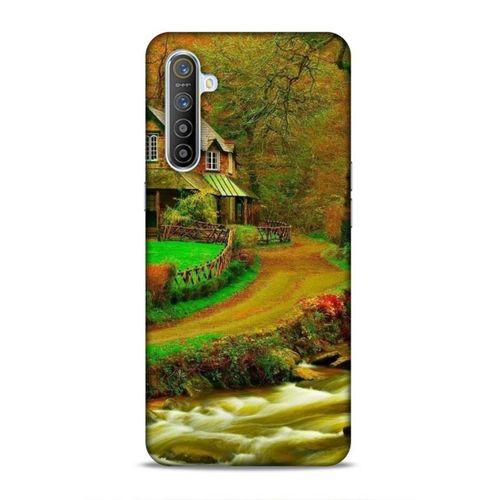 Realme XT Uyumlu Kılıf Azarbaijan (48) Bumper Kılıf Orman Evi