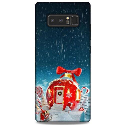 Samsung Galaxy Note 8 Kılıf Snowix (9) Kılıf Kırmızı