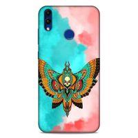 Lopard Huawei Honor 8C Uyumlu Kılıf Tattoo's (21) Koruyucu Kapak İskelet Kelebek